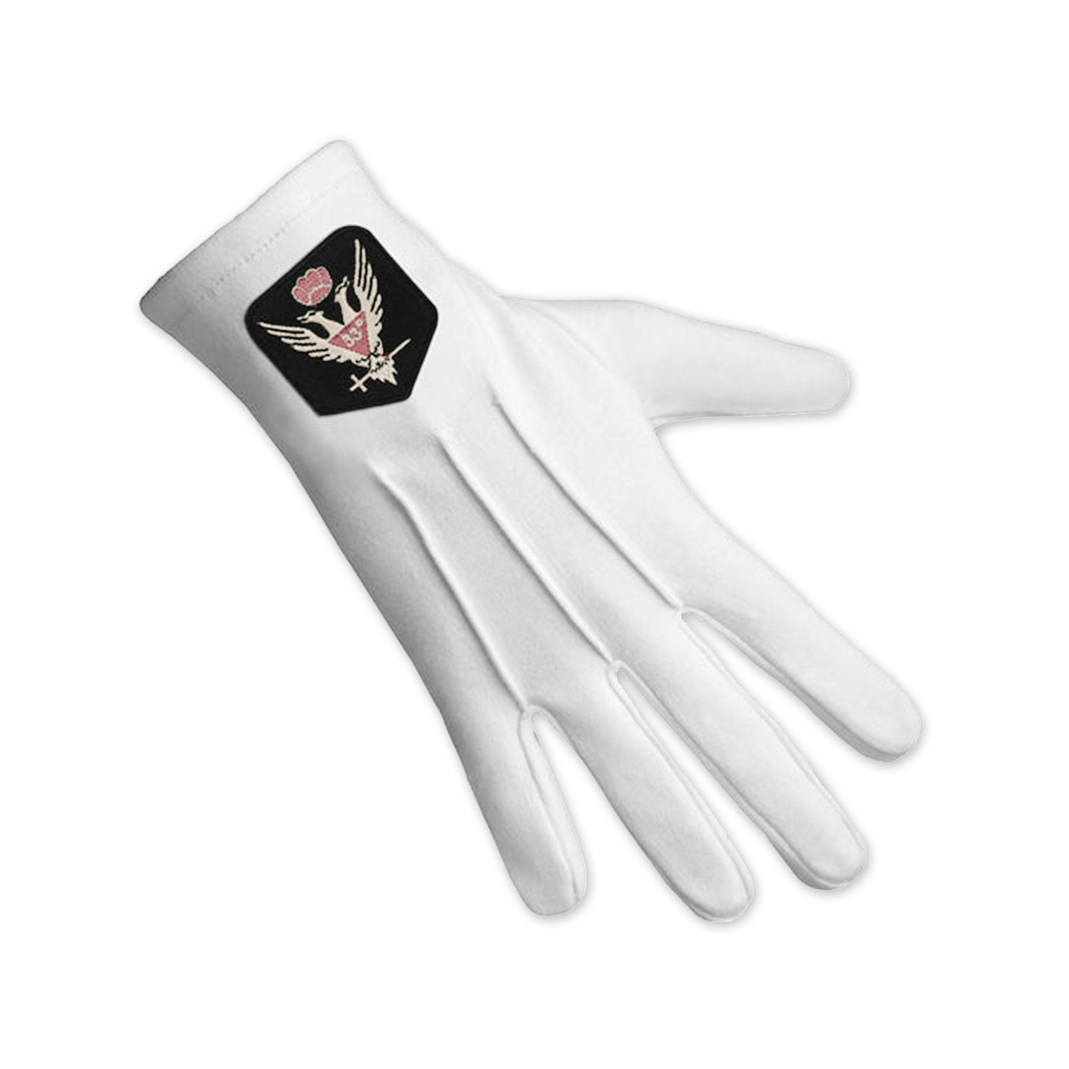33rd Degree Scottish Rite Gloves 