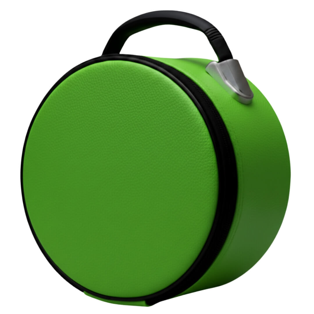 Masonic Crown Cap Case Green Color