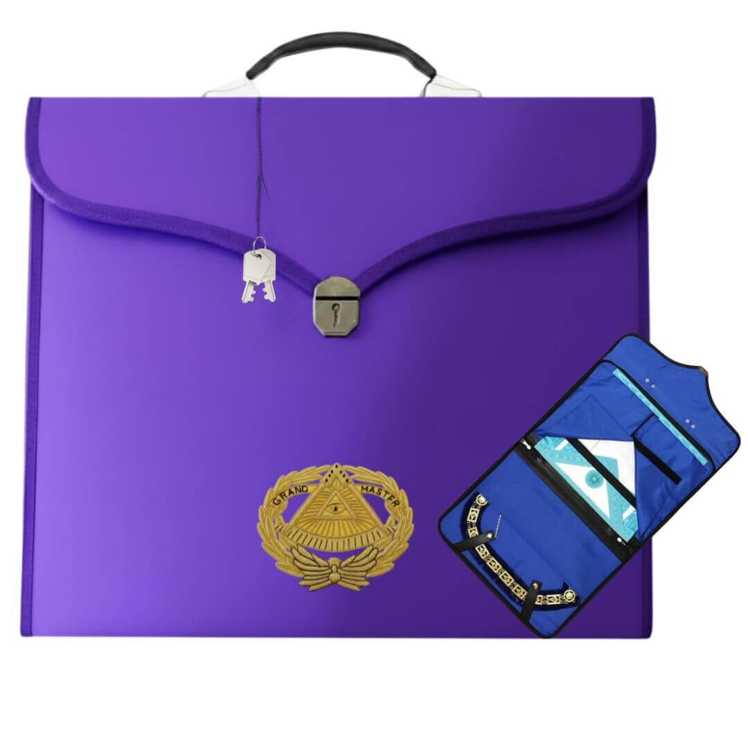 Grand Master Blue Lodge Apron Case