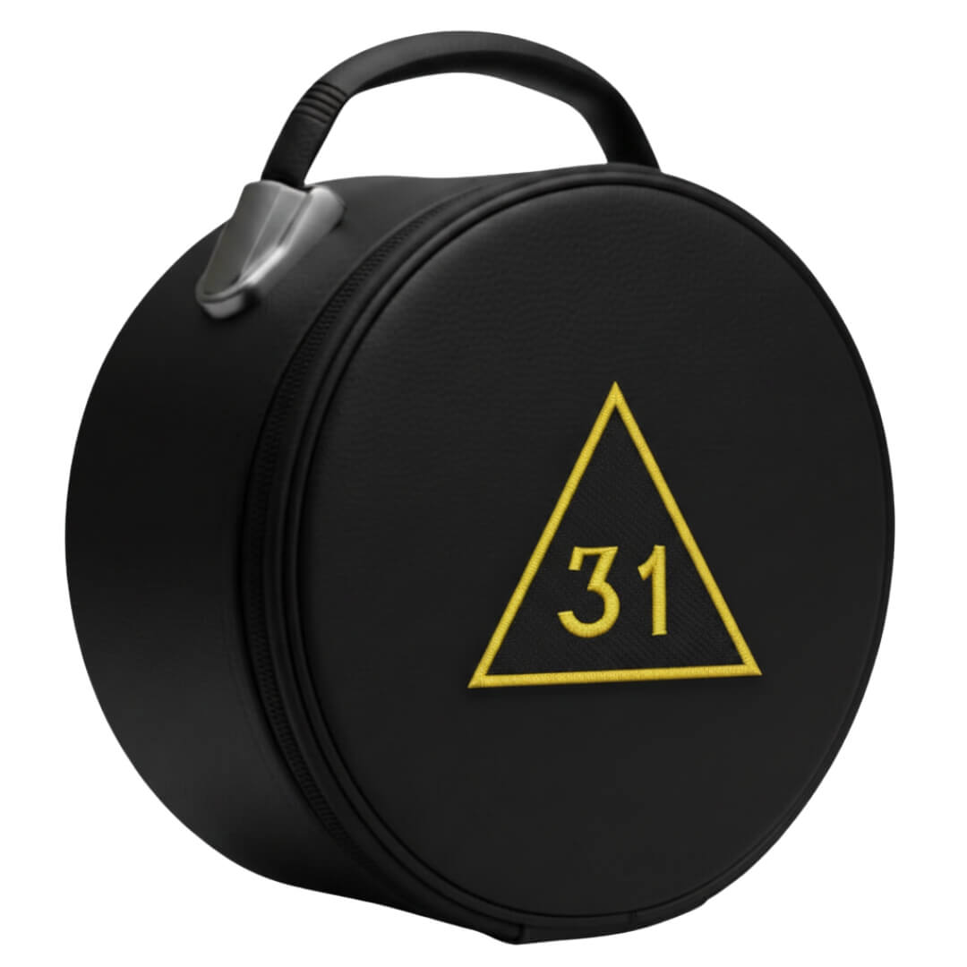 31st Degree Scottish Rite Crown Cap Case