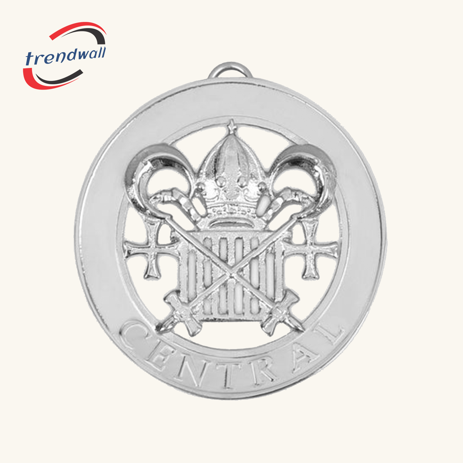 Allied District Grand Officer Collar Jewel - Silver Plated