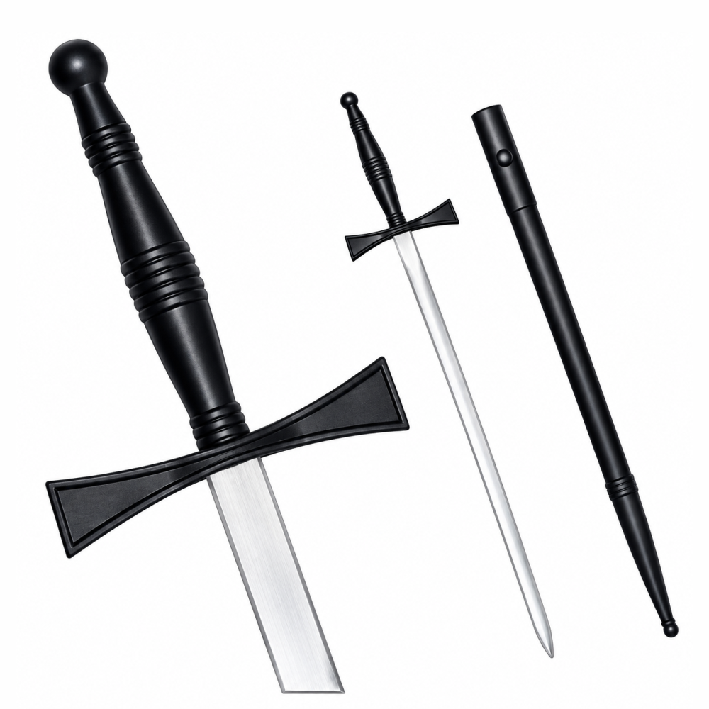 Masonic Sword - Black Hilt and Black Scabbard