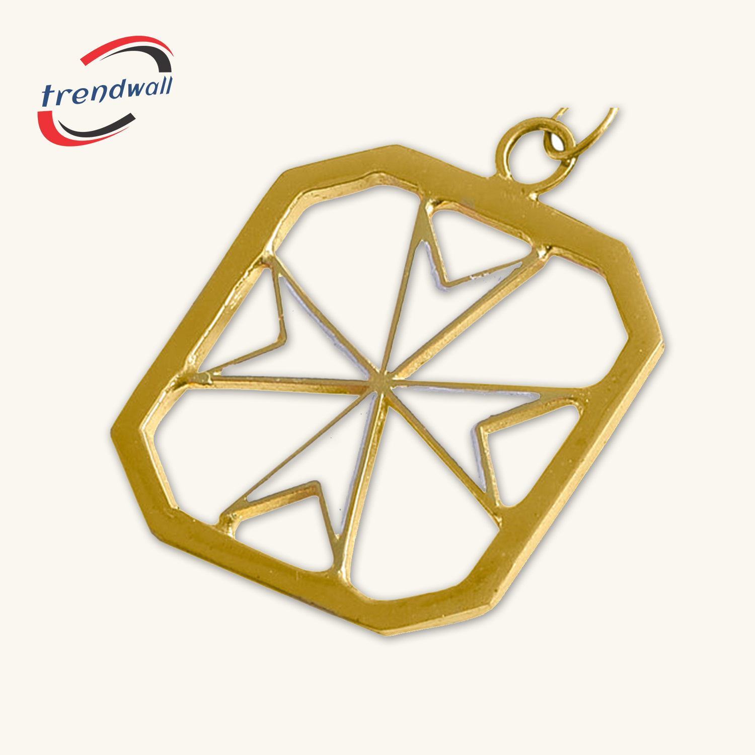 Order Of Malta Collar Jewel - White & Gold Emblem