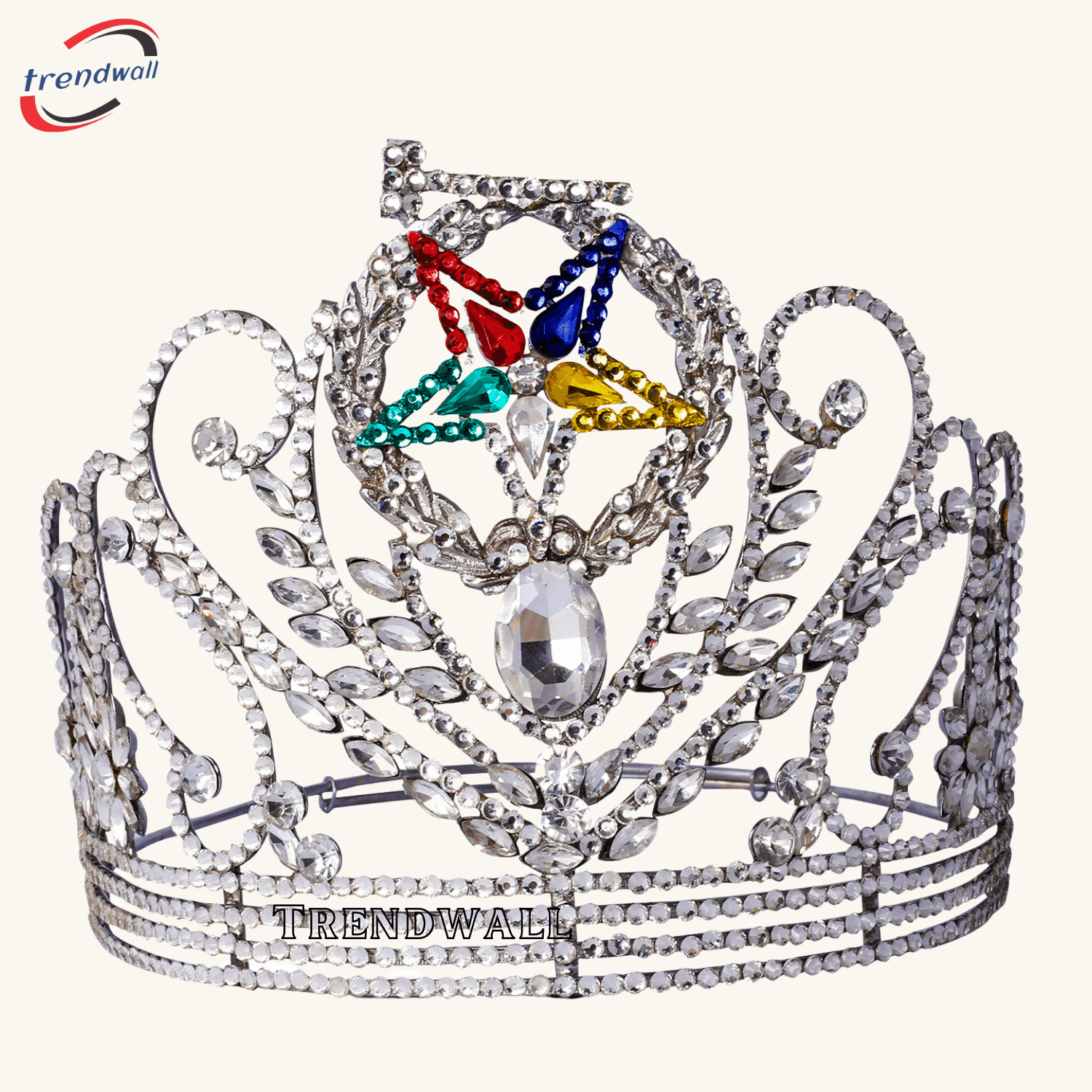 OES Grand Worth Matron Crown With Gave