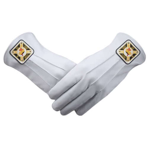 Knights Templar Commandery Gloves
