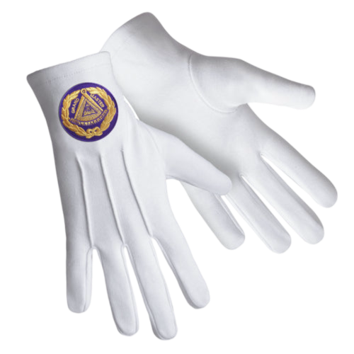 Grand Master Blue Lodge Gloves