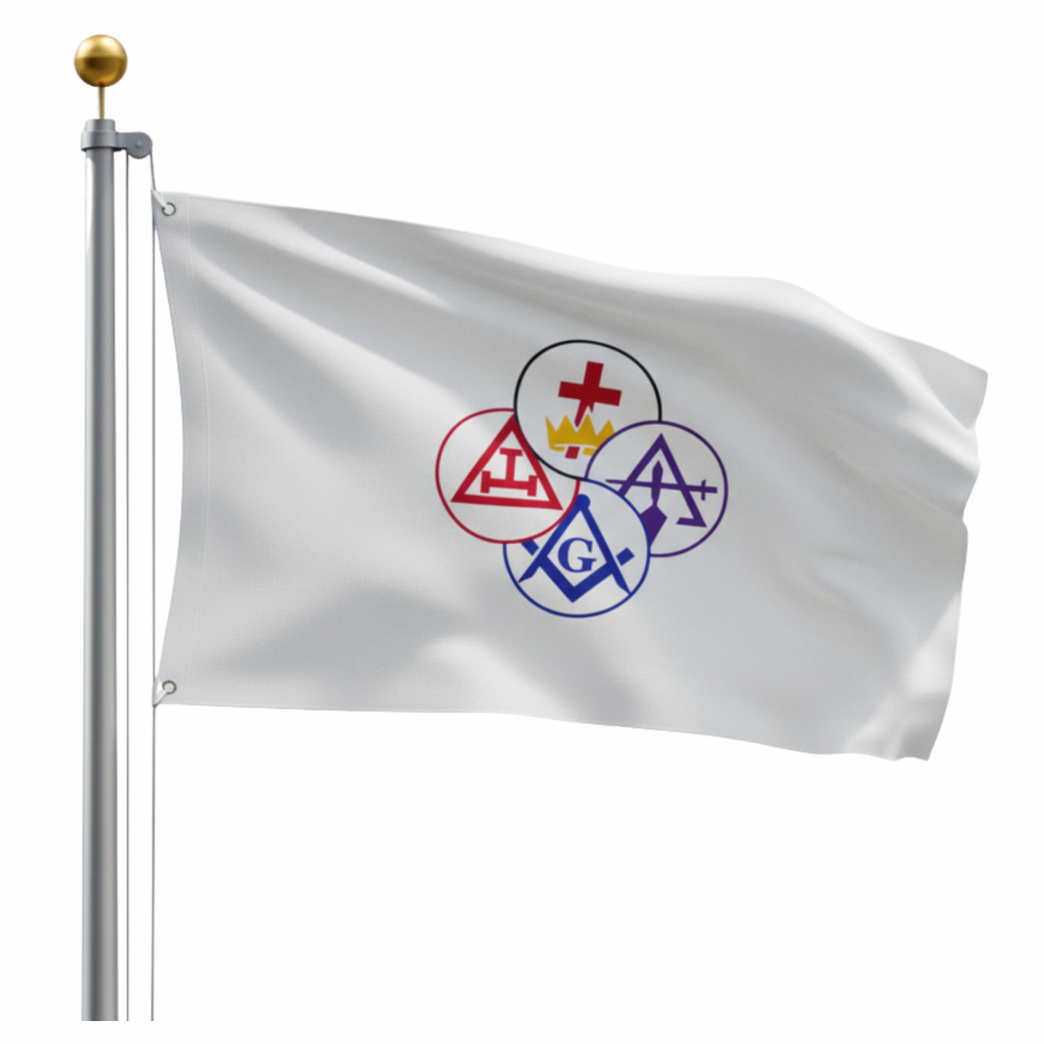 Masonic York Rite Flag