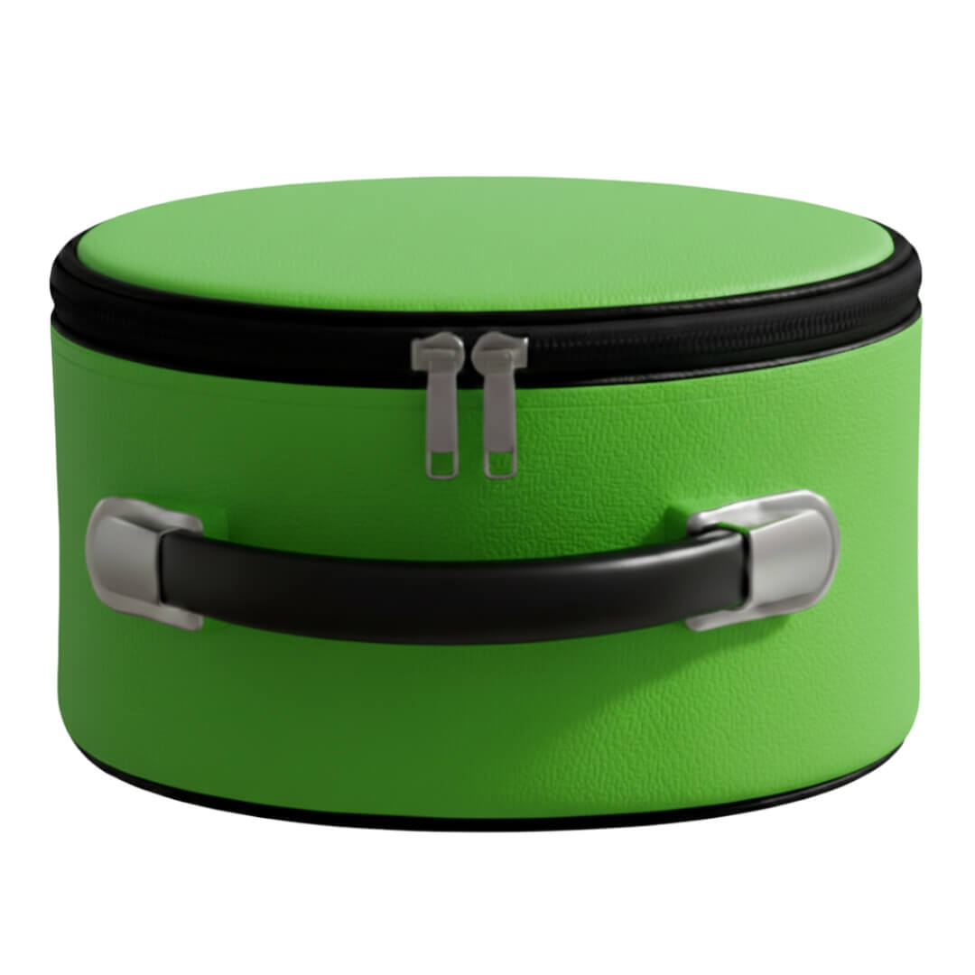 Masonic Crown Cap Case Green Color