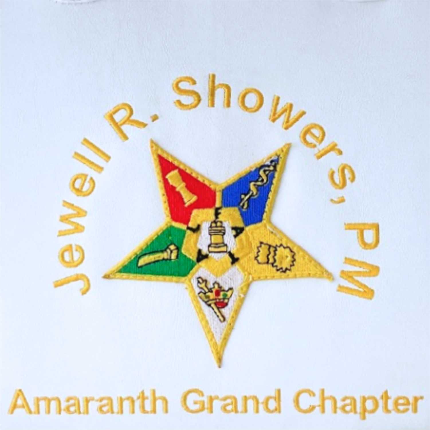 Masonic OES Chain Collar Custom Case Personalized for Any Lodge Emblem