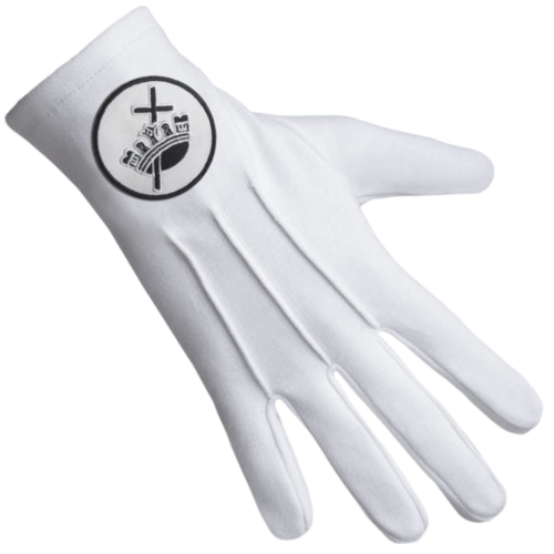 Knights Templar Commandery Gloves