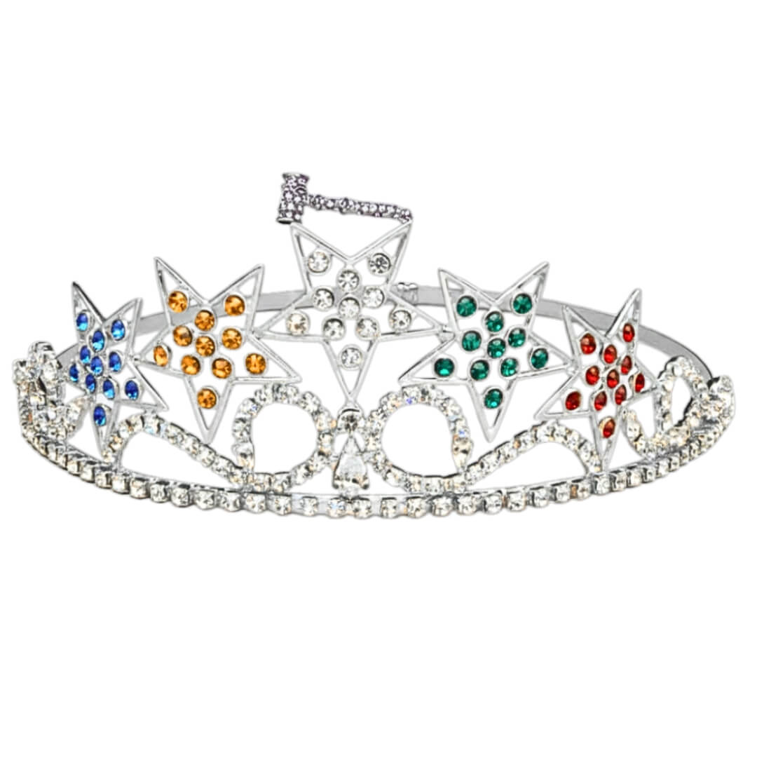 Past Matron OES 5 Star Crown With Gavel