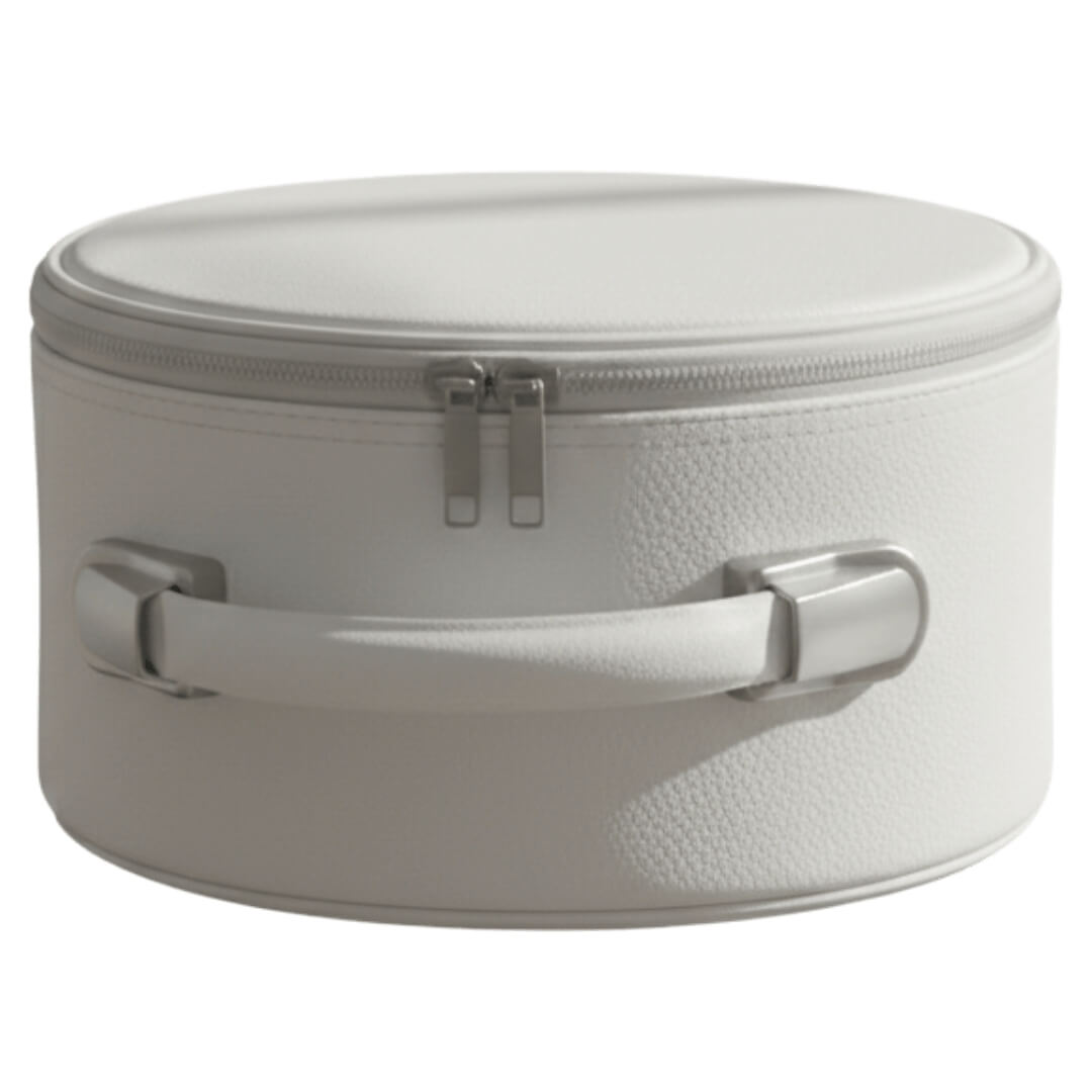 Masonic Crown Cap Case White Color