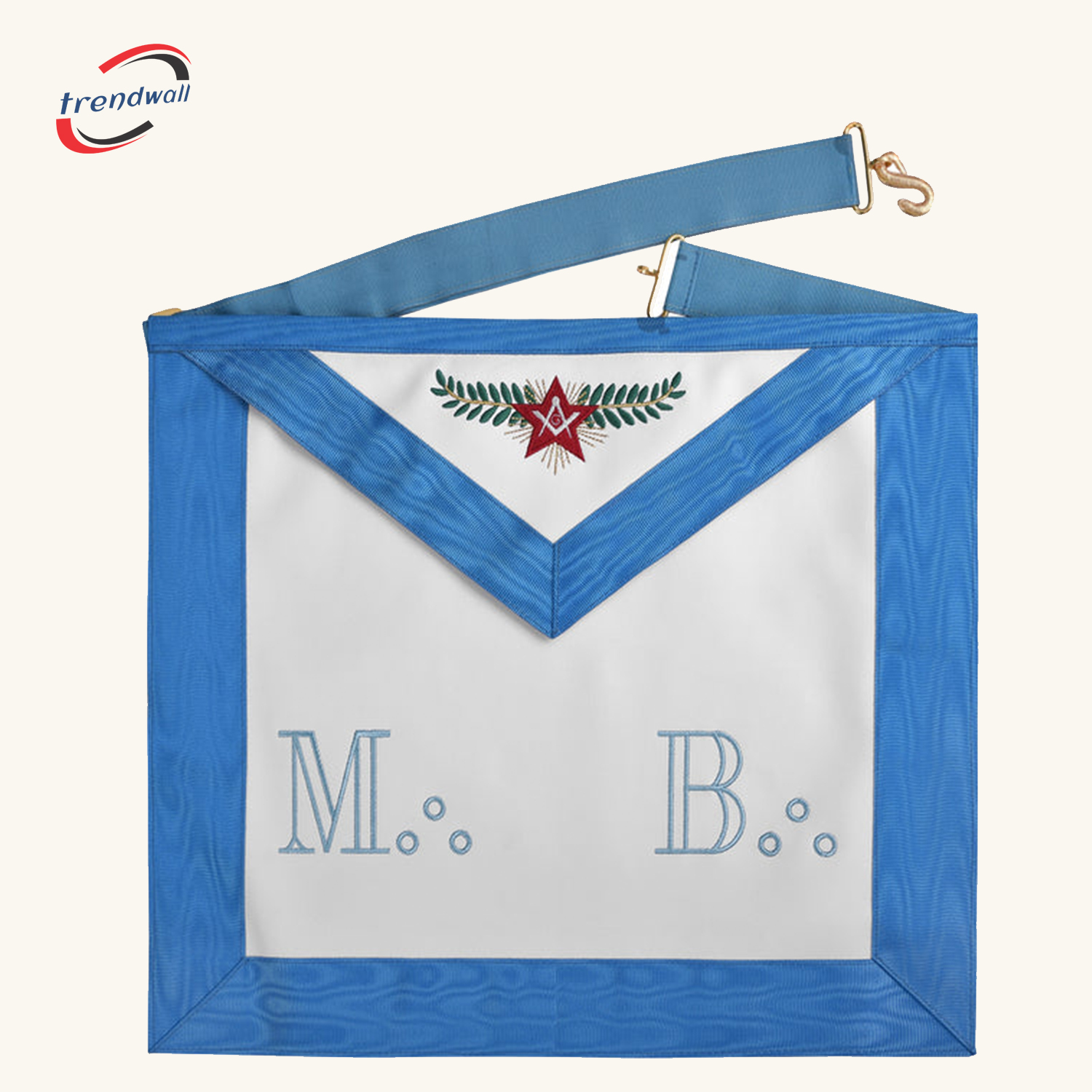 Master Mason Blue Lodge French Regulation Apron