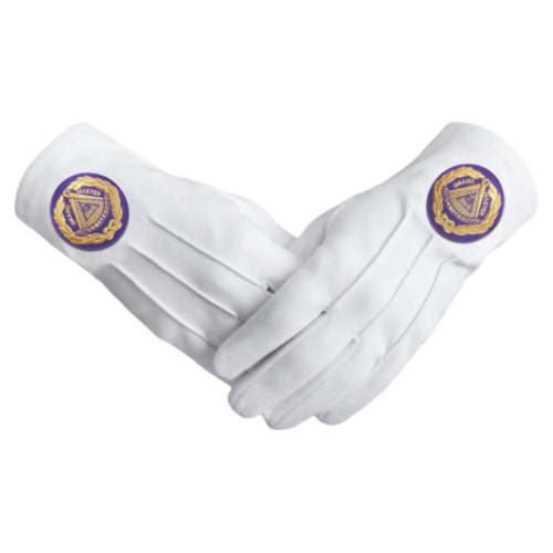 Grand Master Blue Lodge Gloves