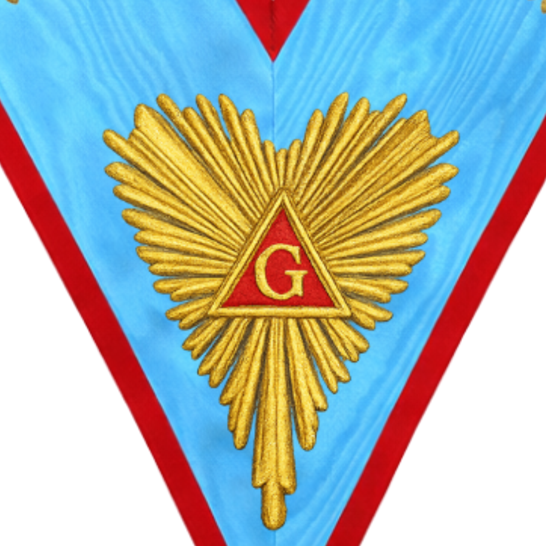 Worshipful Master Memphis Misraim French Regulation Collar