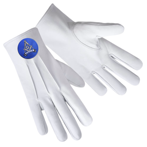 Master Mason Blue Lodge Gloves