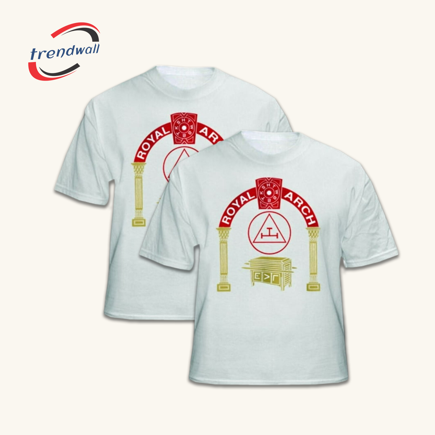 Masonic Royal Arch White T-Shirt