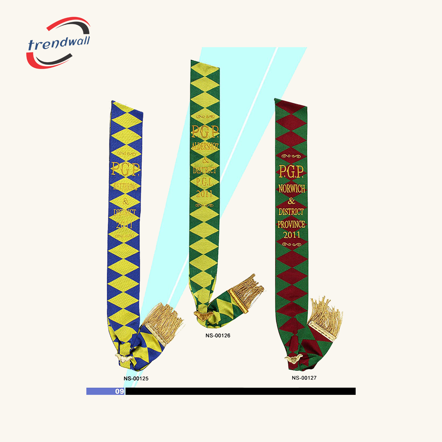 Royal Antediluvian Order of Buffaloes (R.A.O.B.) Sash