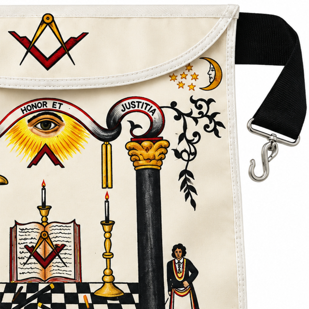 Hand-Painted Apron