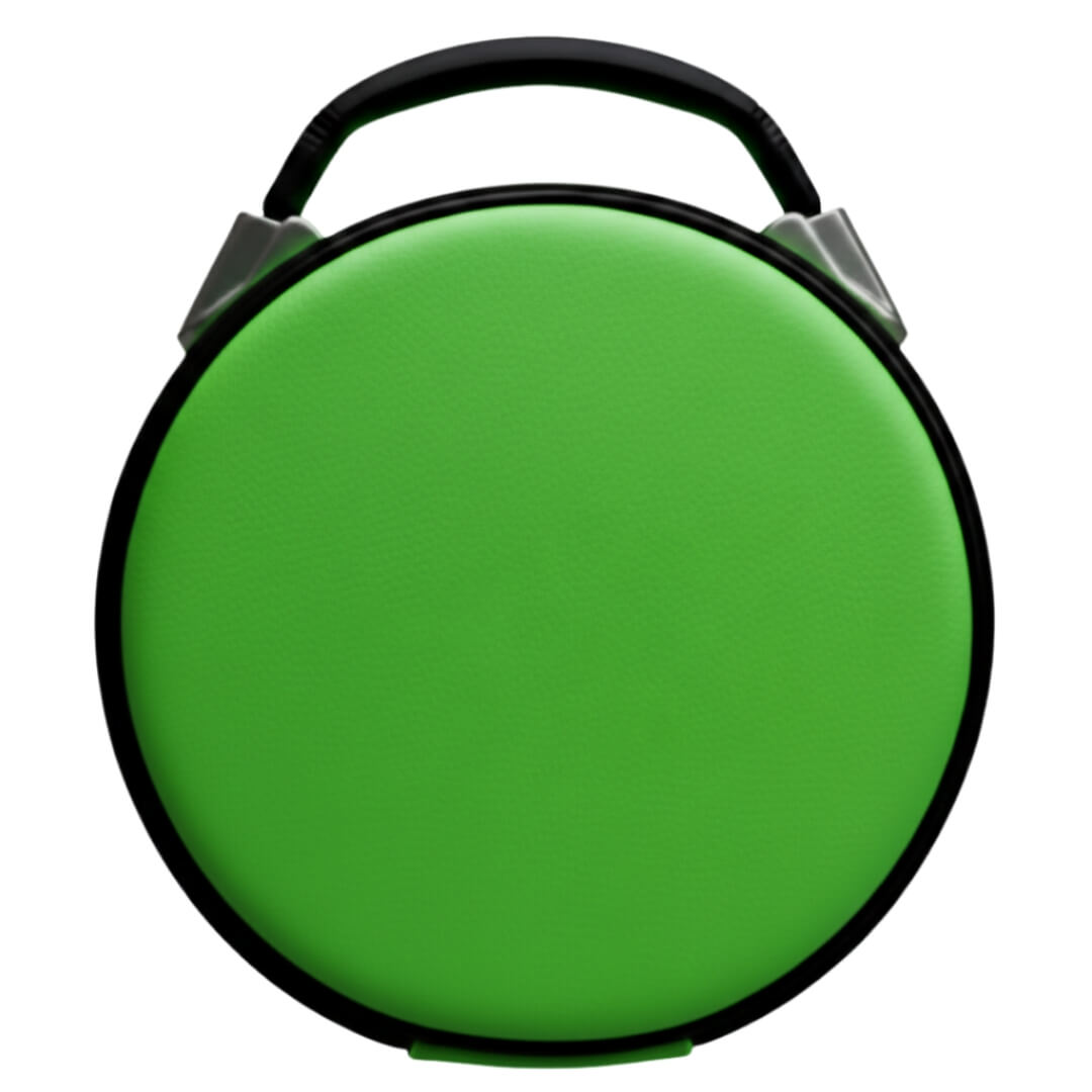 Masonic Crown Cap Case Green Color