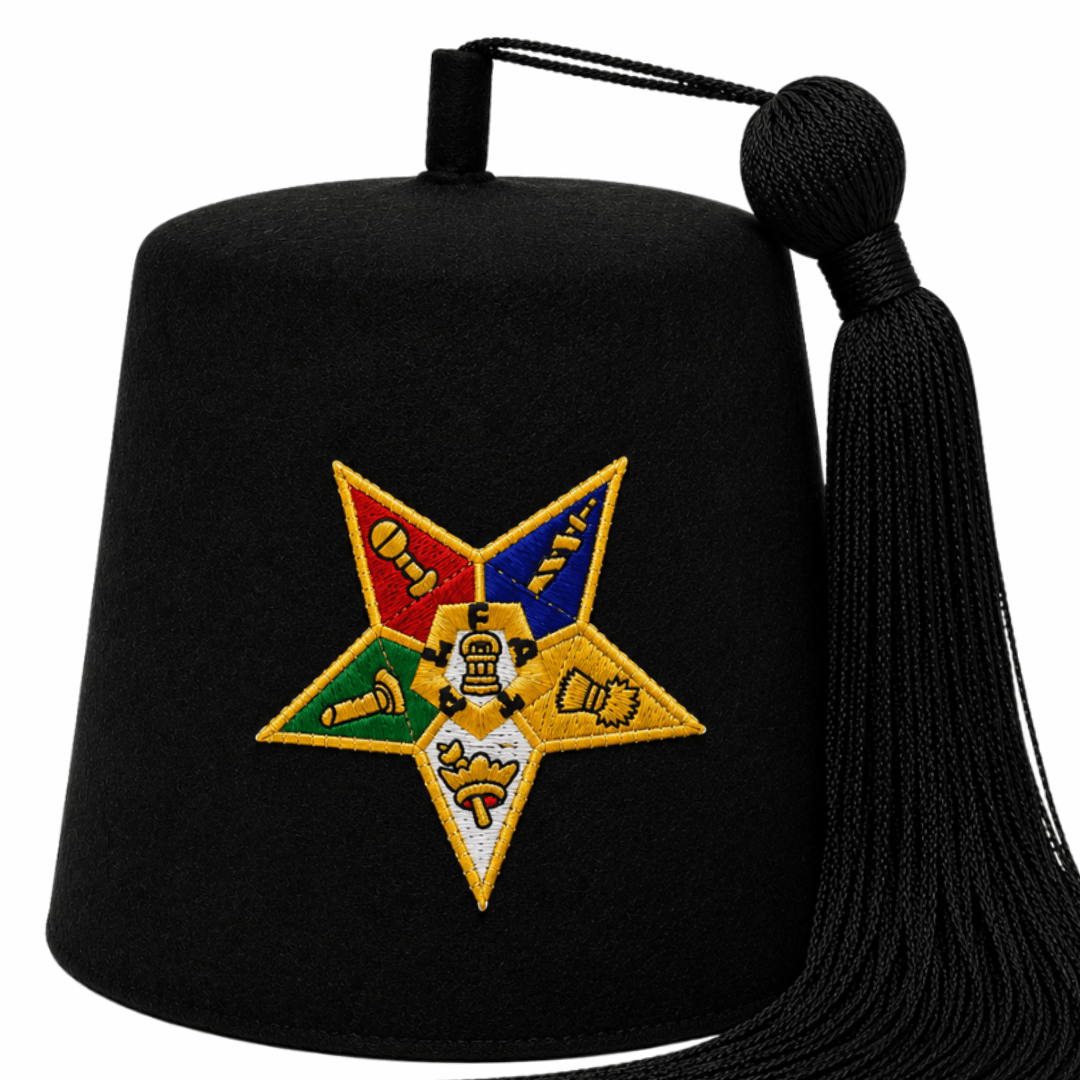 OES Black Fez