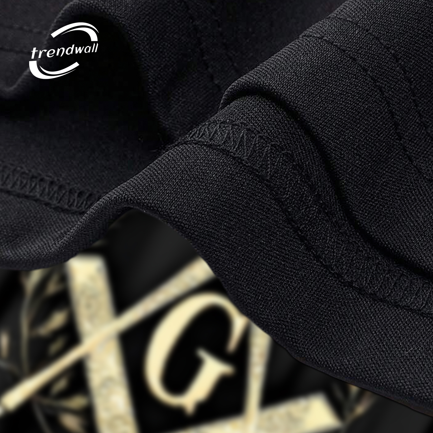 Masonic T-Shirt – Gold Square & Compass Symbol on Soft Everyday Fabric