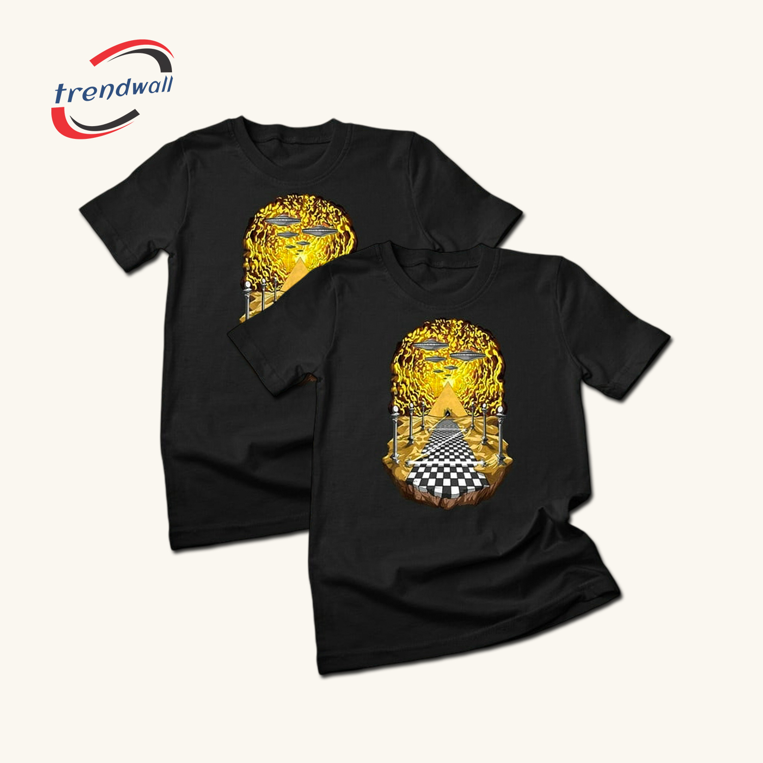 Masonic Alien Egyptian Pyramids T-Shirt