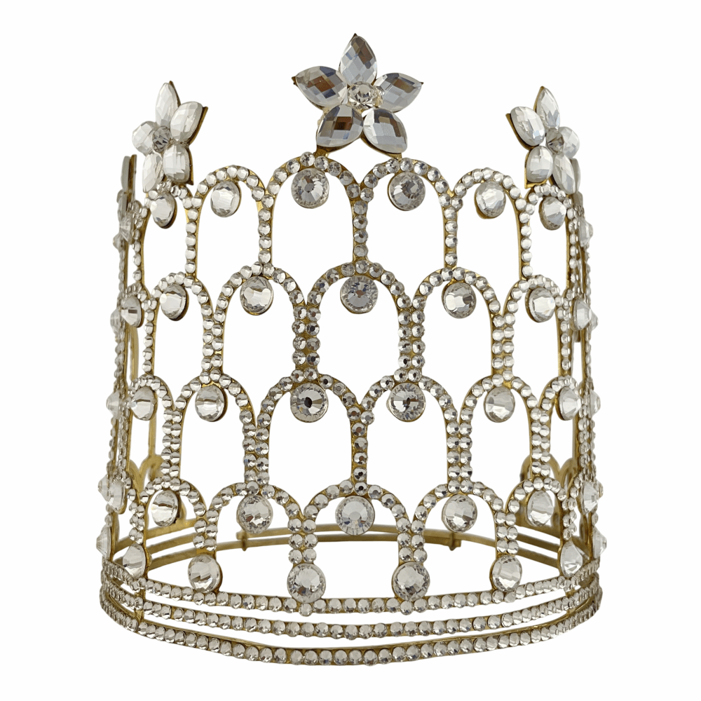 Masonic Grand Worthy Matron Crown Tall Style, Biggest Size Tiara