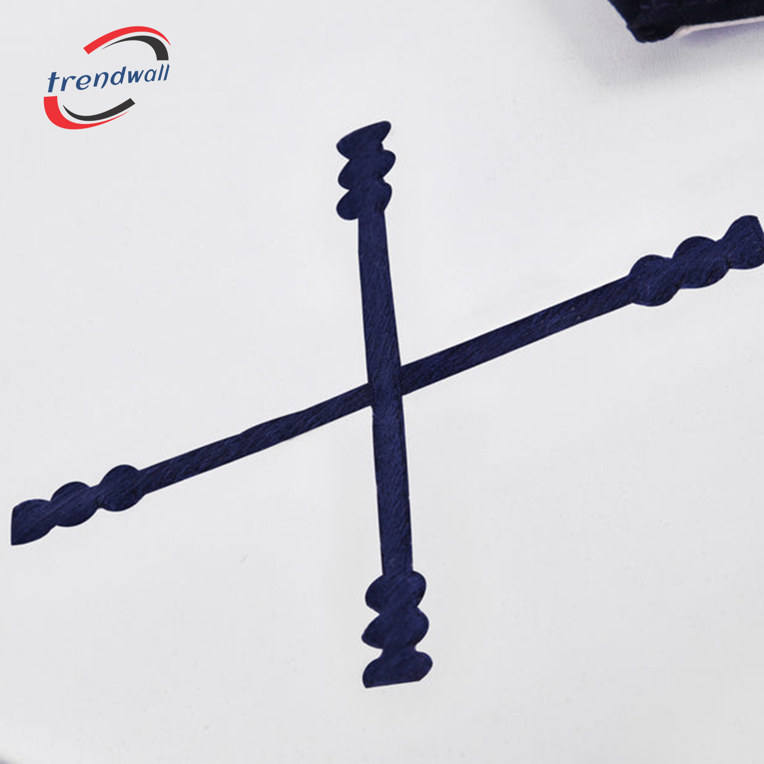 Marshal Blue Lodge Officer Apron - Navy Velvet With Silver Embroidery