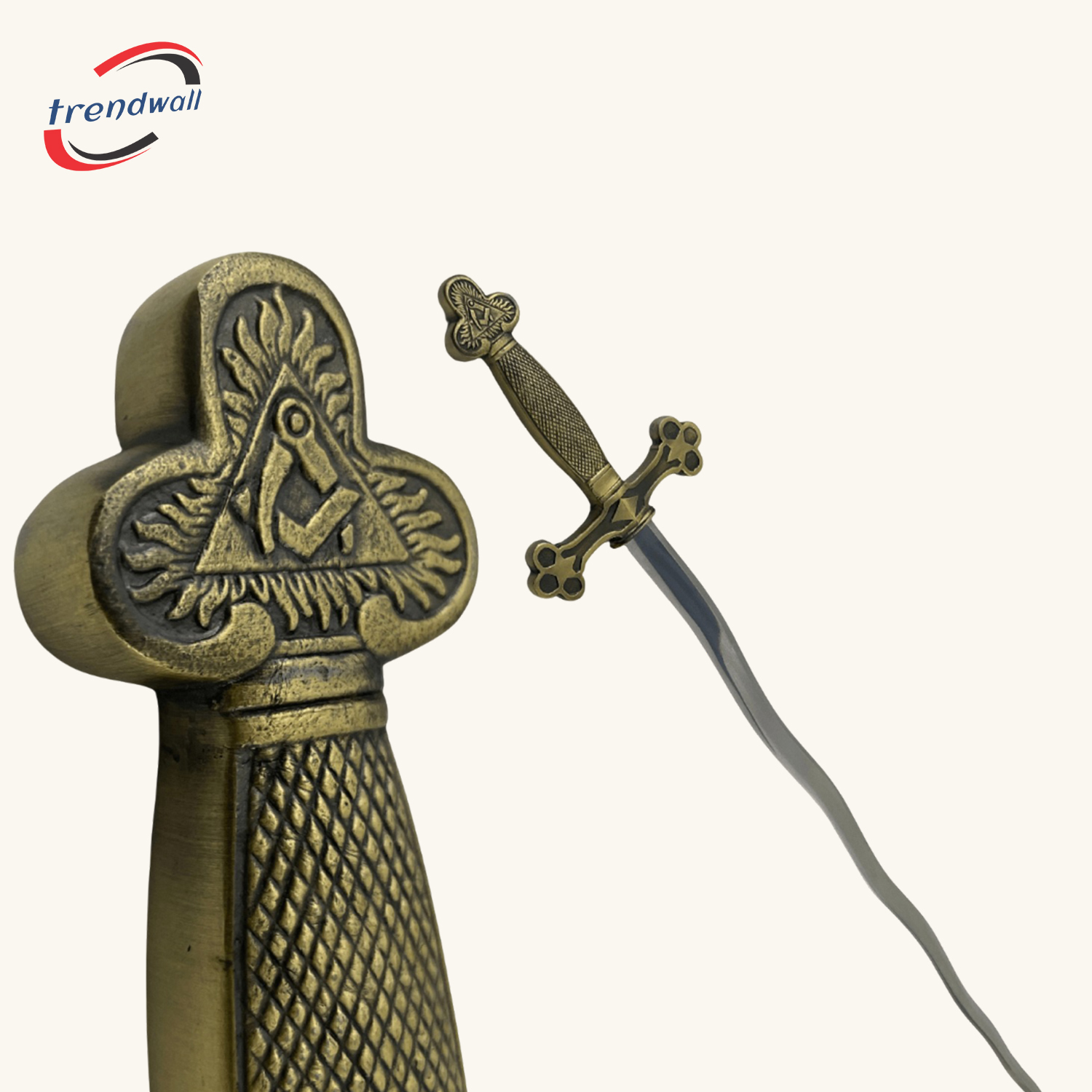 Masonic Sword Snake Flaming