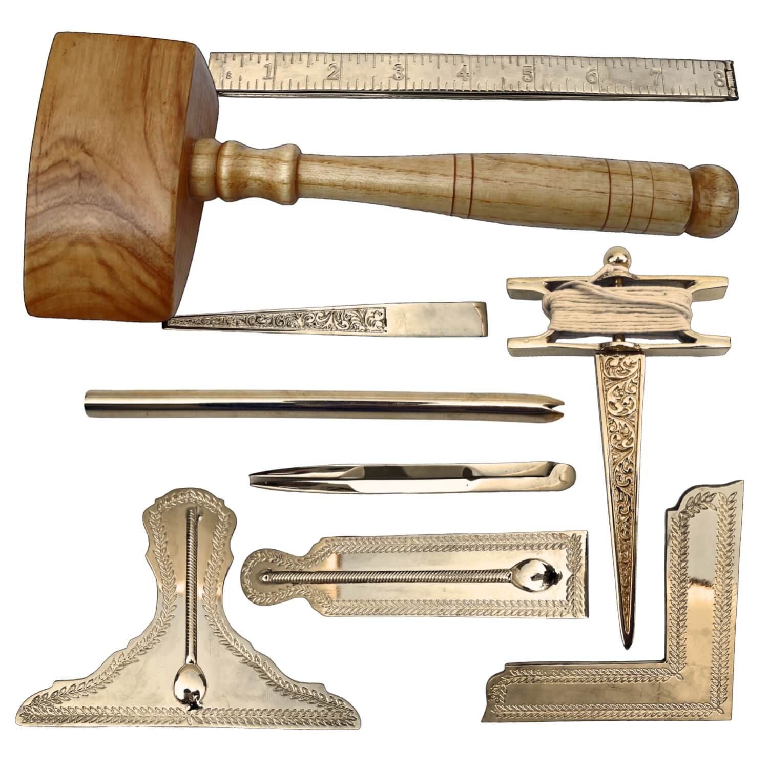 Masonic Standard Working Tool Set