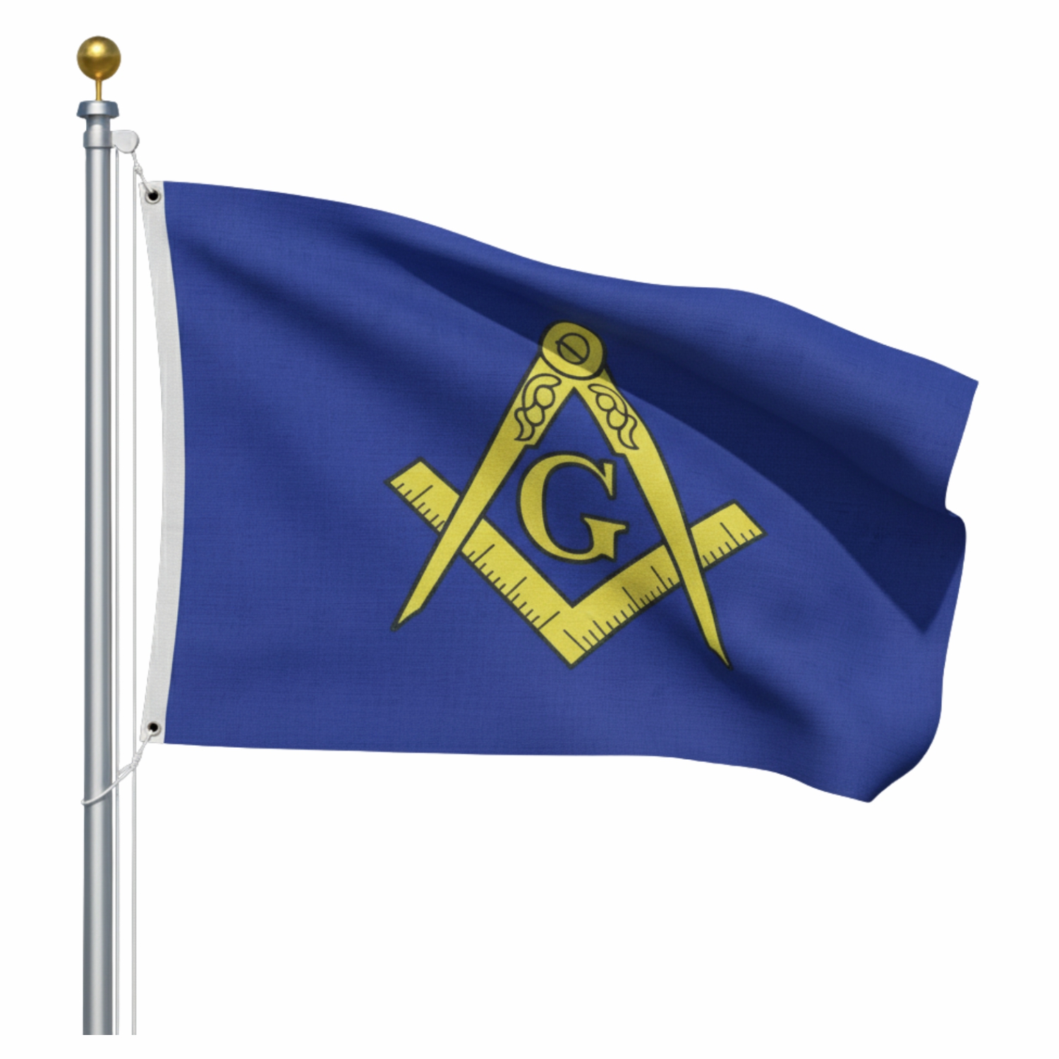 Masonic Mason Garden Flag