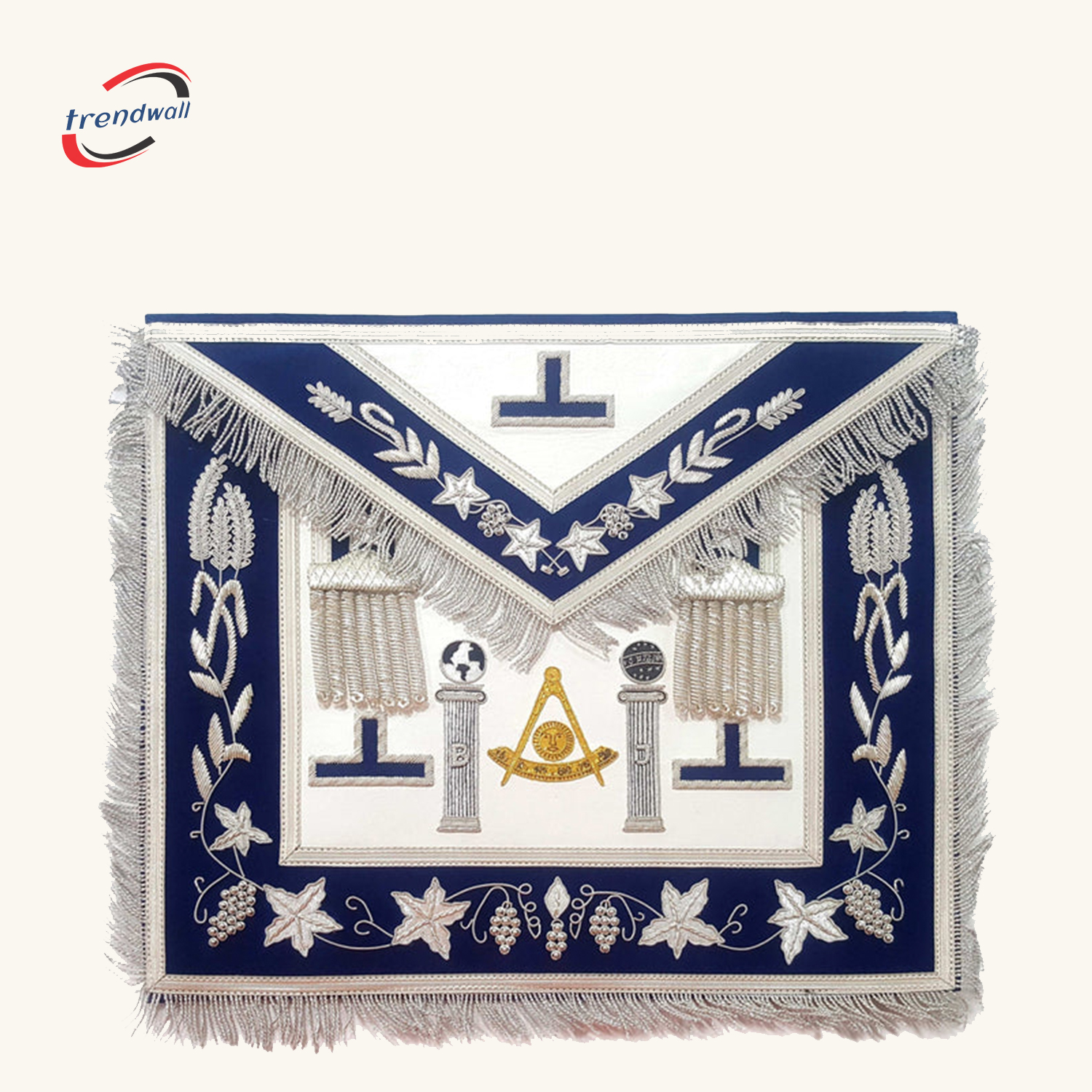Past Master Blue Lodge California Regulation Apron