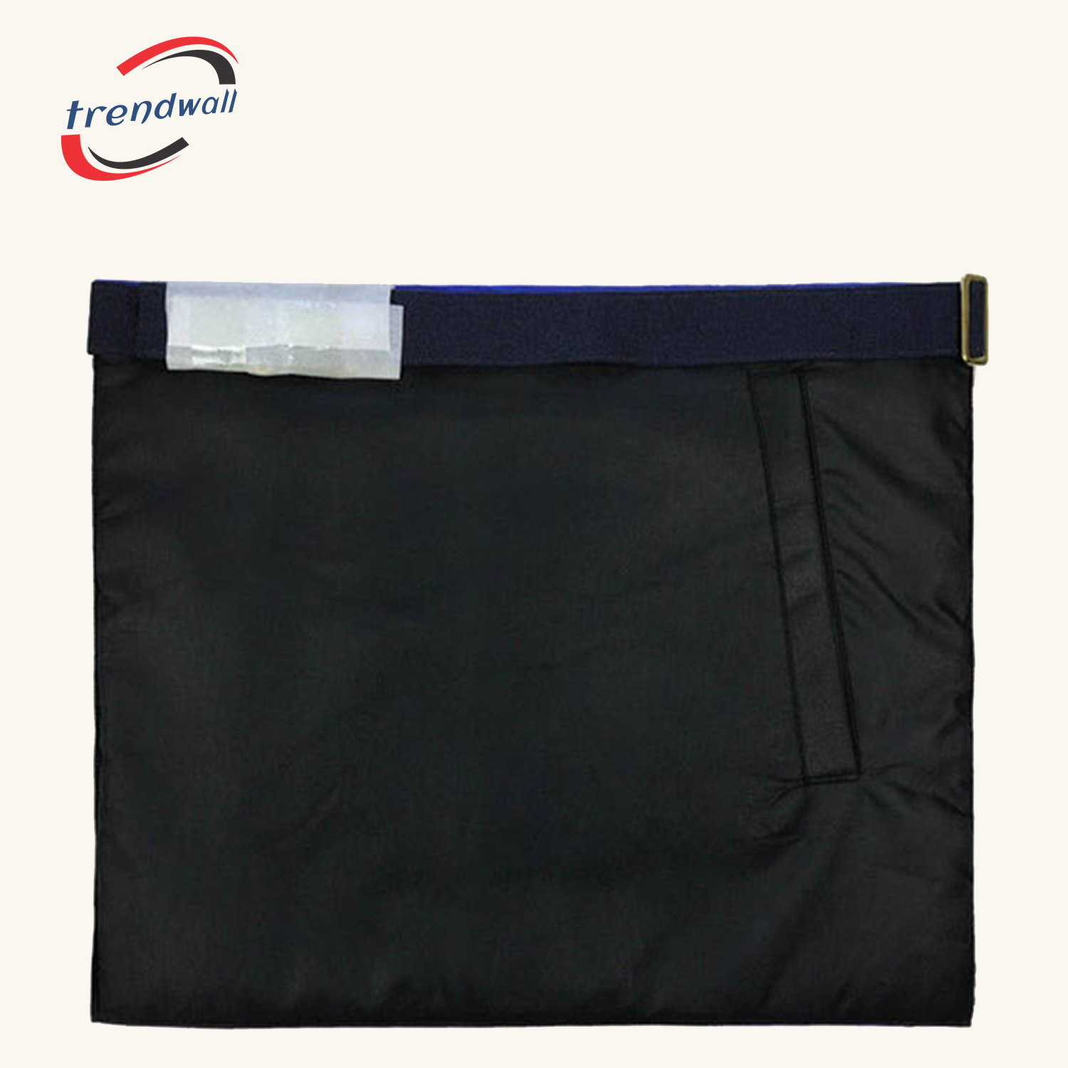 Past Master Blue Lodge Apron - Bullion Blue & Gold Hand Embroidery