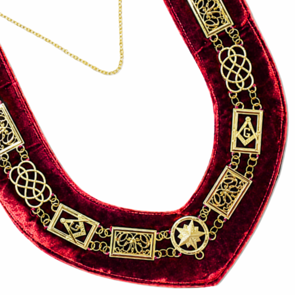 Grand Officers Blue Lodge Chain Collar