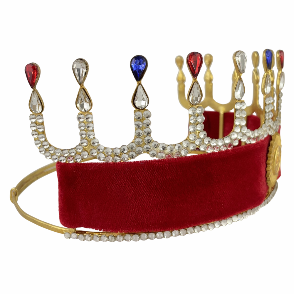 Refluent Sun Crown Gold Tone