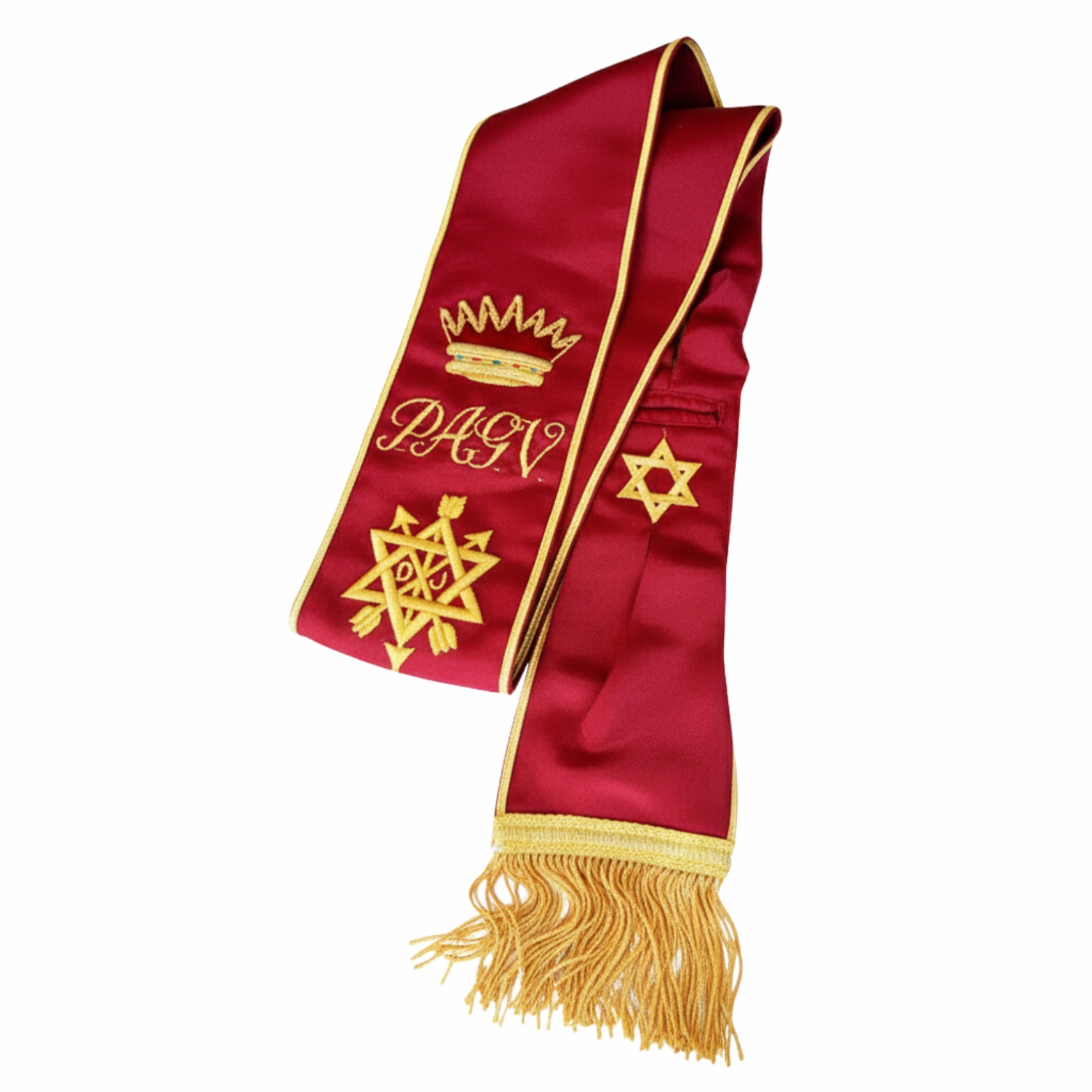 Grand Officers Order of the Secret Monitor AMD English Regulation Sash