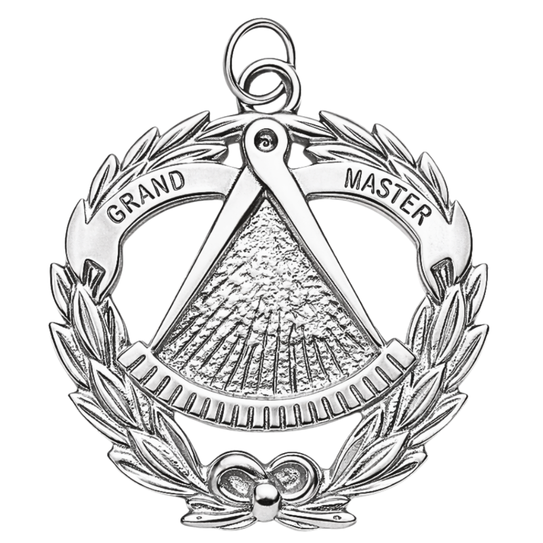 Grand Master Blue Lodge Collar Jewel - Gold Plated