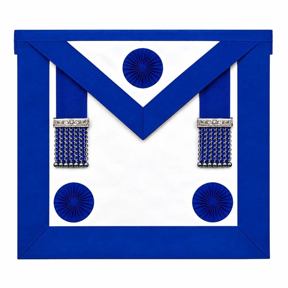 Master Mason Blue Lodge Massachusetts Regulation Apron