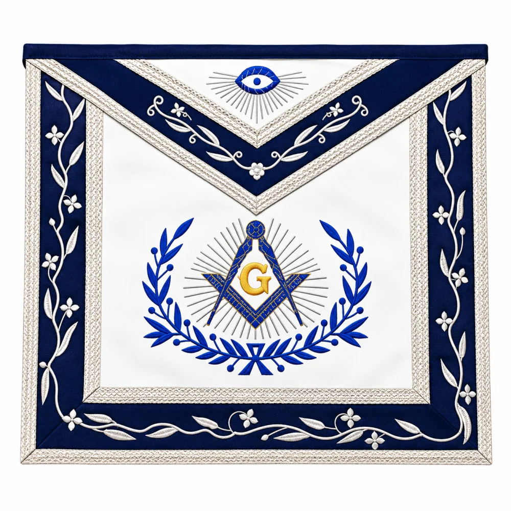 Master Mason Blue Lodge Apron