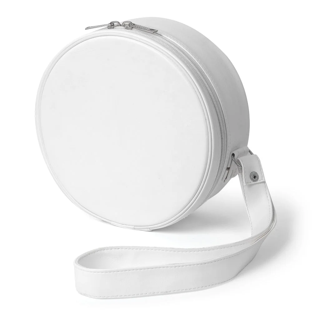 Crown Storage Case In White Color