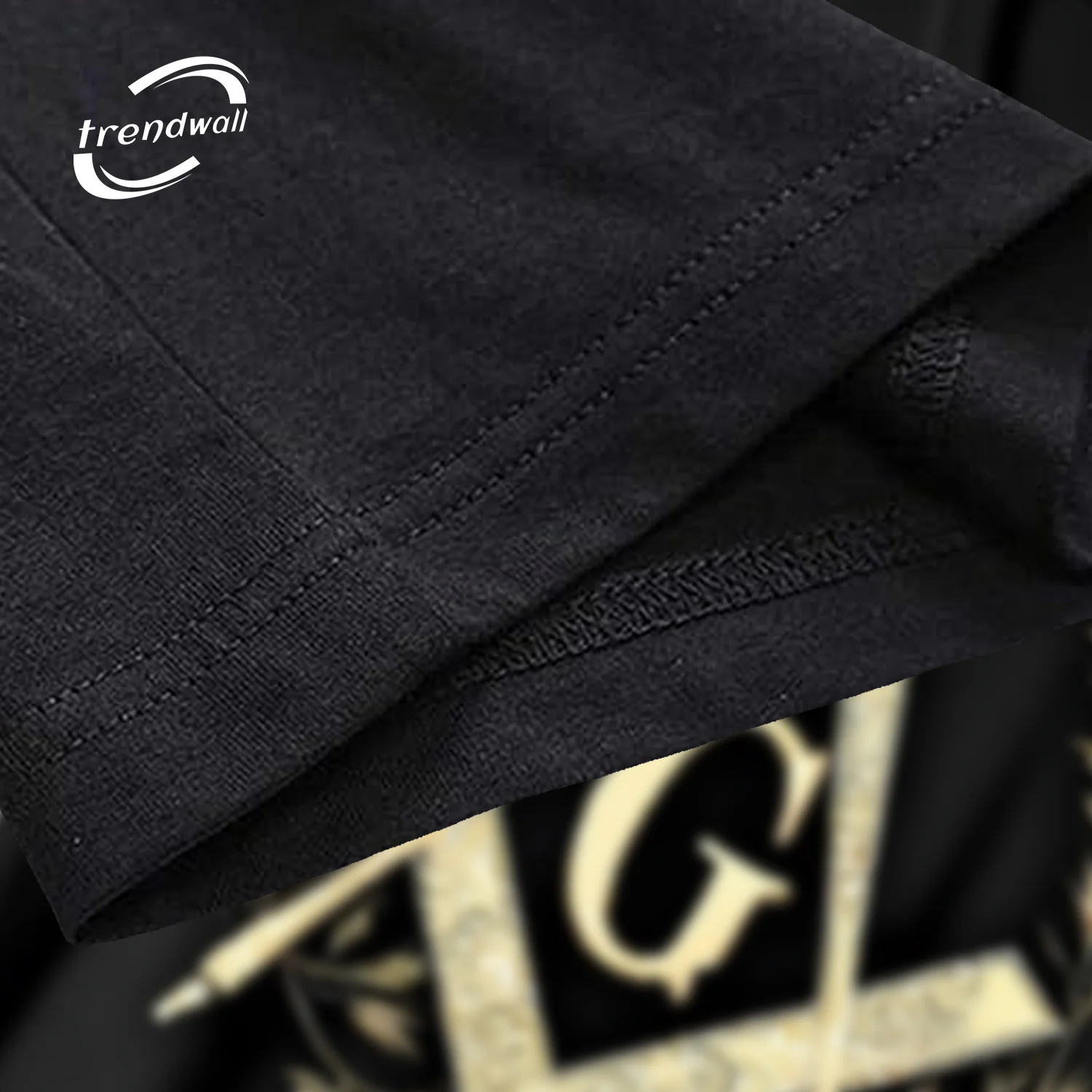 Masonic T-Shirt – Gold Square & Compass Symbol on Soft Everyday Fabric