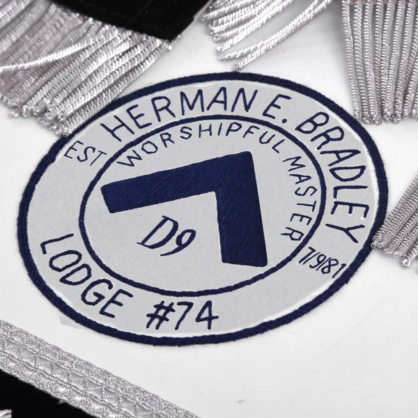 Worshipful Master Blue Lodge Apron