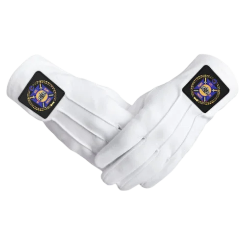 Knights Templar Commandery Gloves