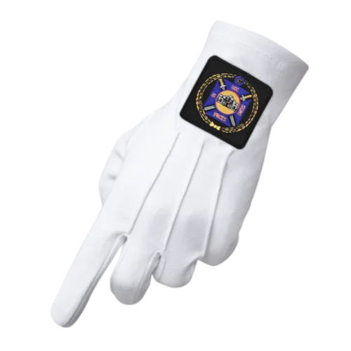 Knights Templar Commandery Gloves