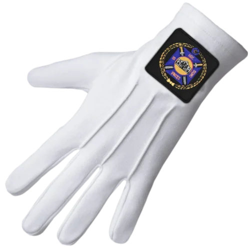 Knights Templar Commandery Gloves