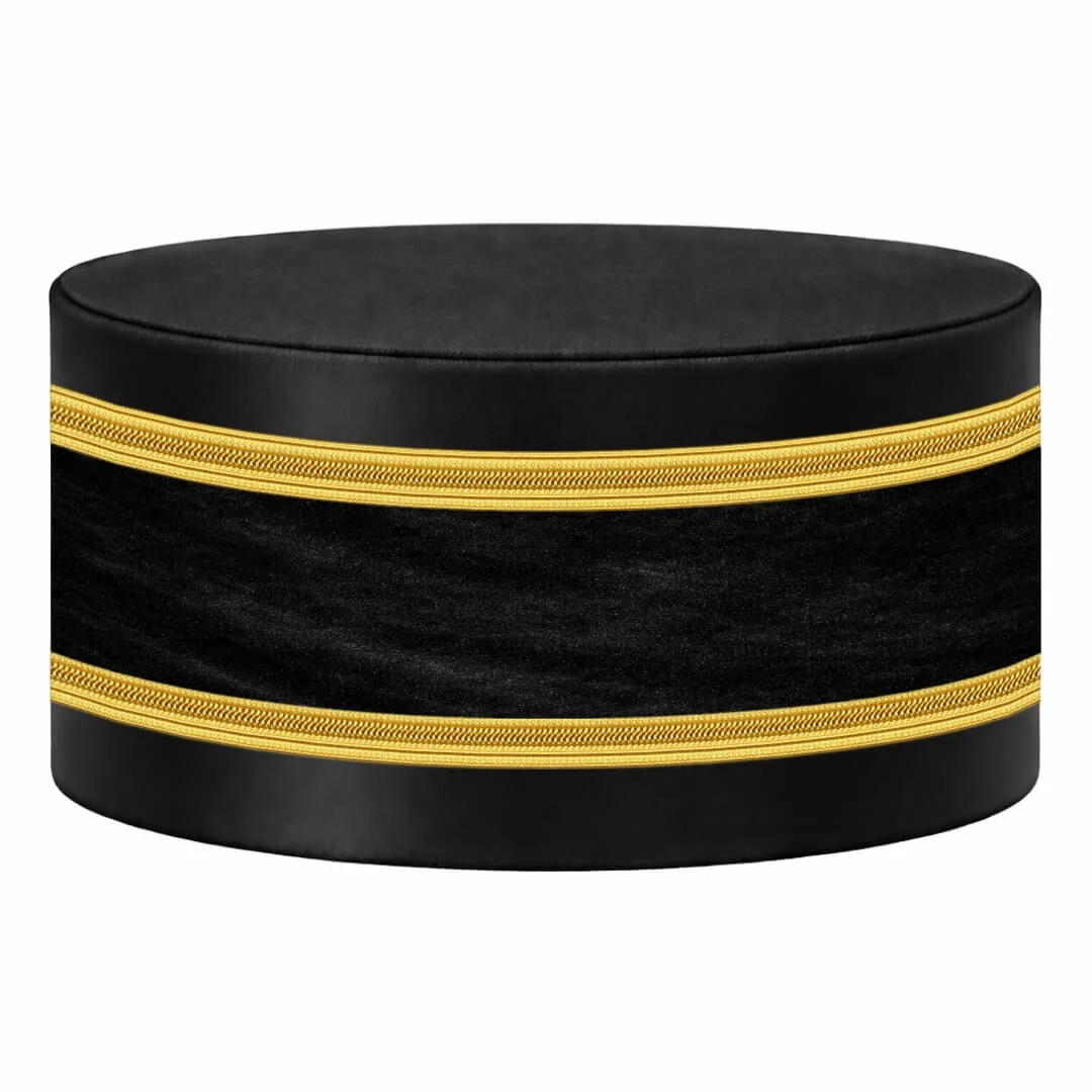 Past Master Blue Lodge California Regulation Crown Cap