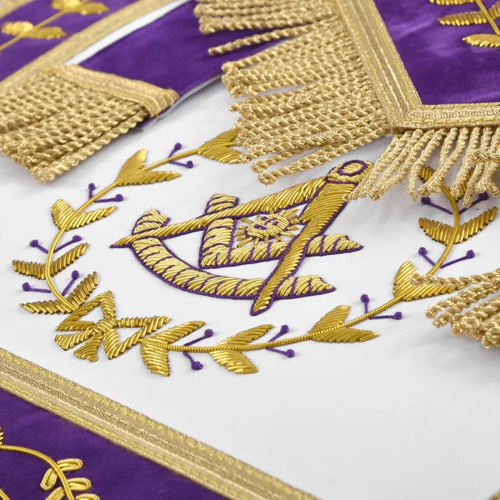 Past Master Blue Lodge California Regulation Apron