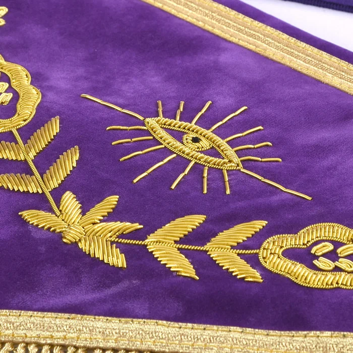 Past Master Blue Lodge California Regulation Apron