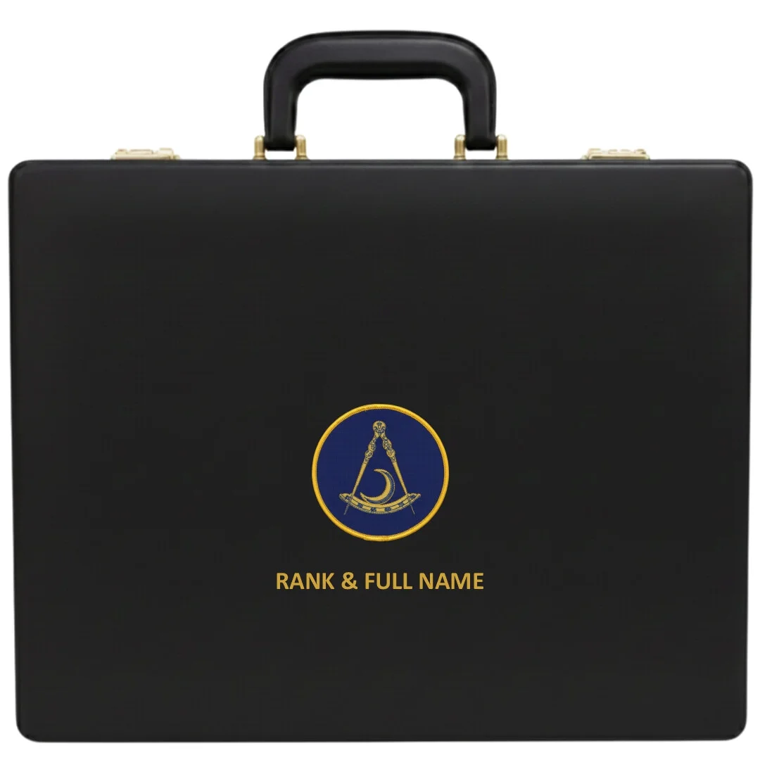 Past District Deputy Grand Master Blue Lodge Apron CasePast District Deputy Grand Master Blue Lodge Apron Case